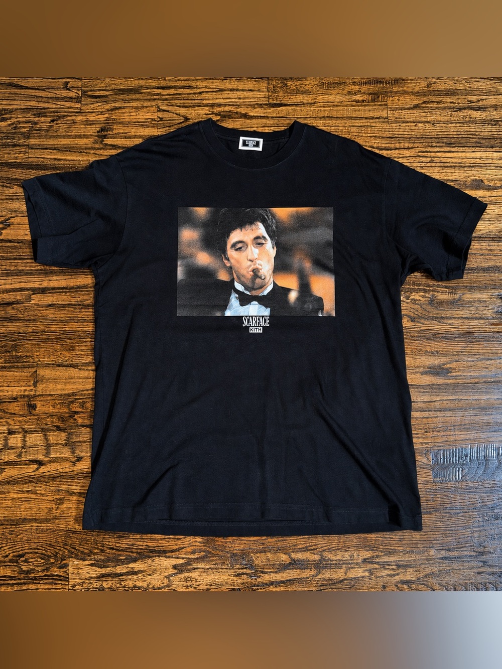 Kith X Scarface Tony Montana Power Vintage Graphic T-Shirt NWT Size XL BRAND NEW